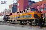 Sand loads about to roll thru the downtown depot